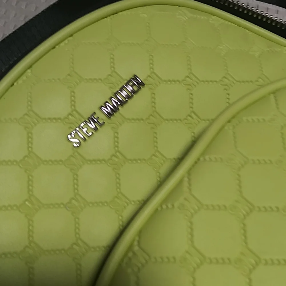 Steve madden neon backpack.